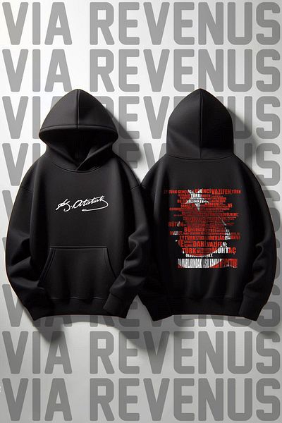 Vordevia Hitabe to Atatürk Youth - 3 Thread, Wide Fit, Hooded Sweatshirt