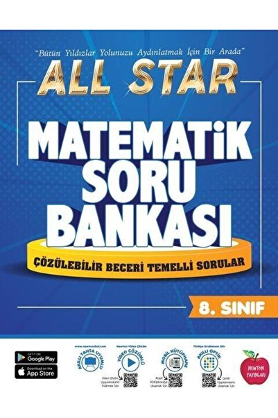 İndeks Akademi Yayıncılık 8. Sınıf LGS Matematik All Star Soru Bankası Newton...