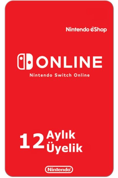 Nintendo Switch Online Üyelik (12 Aylık - US)