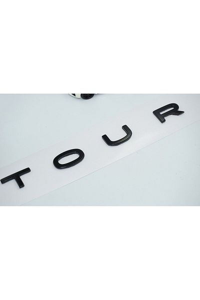DK Tuning Portbagaj Volkswagen nou - ABS negru, logo-ul scris, compatibil