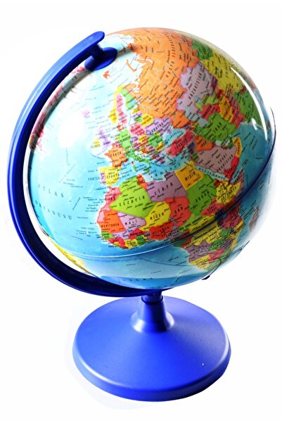 Artı IŞIKSIZ SİYASİ DÜNYA KÜRE ( YERKÜRE ) 26 CM