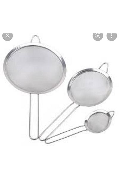 Evin park 3 Stainless Steel Strainer Multi-Purpose Tea Strainer