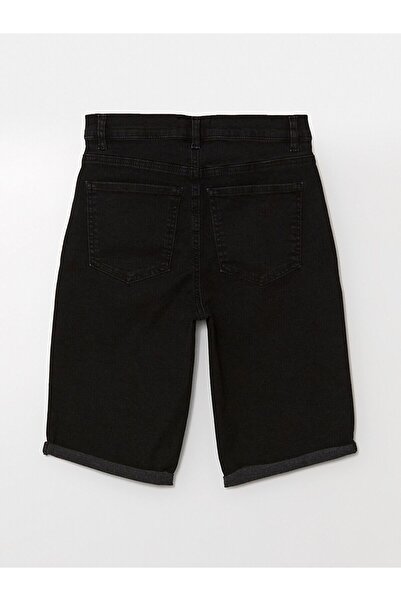 LC Waikiki Women's Jean Shorts - Bermuda Fit