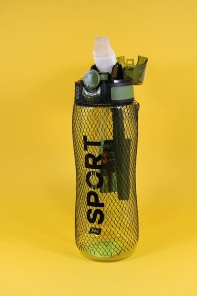 Genel Markalar Peakgift Titiz Pipetli Rio Su Ve Detoks Su Şişesi Matara Policarbon 750 Ml Kırmızı