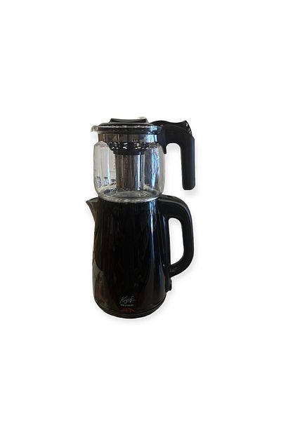 Skytech St-5575 Model Steel Glass Teapot Enjoyment Tea Machine
