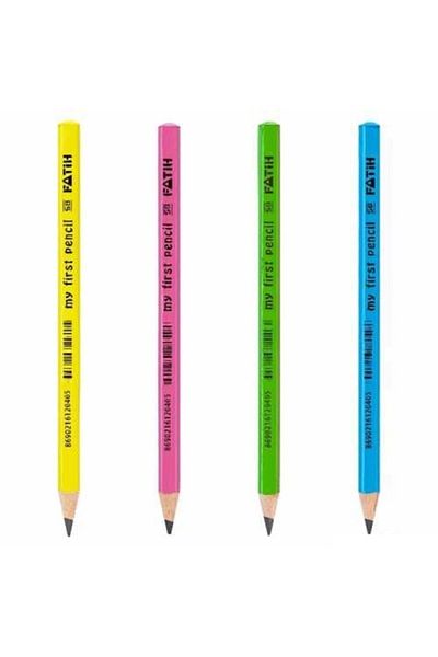 Fatih My First Pencil Jumbo Triangle Beginner Pencil 4 Pieces