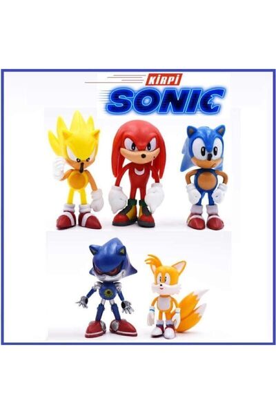 Genel Markalar Sonıc Oyuncak 5 Power Et Figür Sonic Kargosuz Sonik
