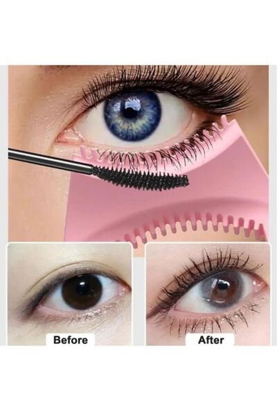 HİROS'H Eyeliner ve Maskara Sürme Aparatı , Kirpik Kıvırıcı / Çok Yönlü Aparat