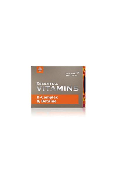 Siberian Wellness Supplementing Food Containing B-complex and Betaine-vitamin B - 30 Capsules