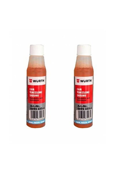 Würth 2 Adet - Konsantre Cam Suyu Temizleme Cam Sabunu 32ml. 4058794354034.