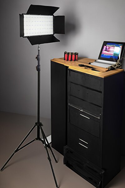 AfterTimes Profesyonel 800 LED'li Fotoğraf ve Video Işığı: Sabit Paraflaş ve ...