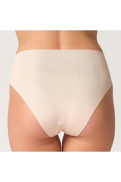 Rise And Valeria 3-Piece High Waist Laser Cut Seamless Women's Panties White
