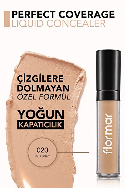 Flormar Likit Kapatıcı - Perfect Coverage Concealer - 020 Fair-Light - 8690604558056