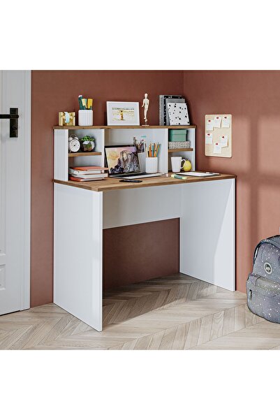 ROOMART Paris Çalışma Masası , Çocuk Çalışma Masası, Ofis Masası, Bilgisayar Masası 100 Cm