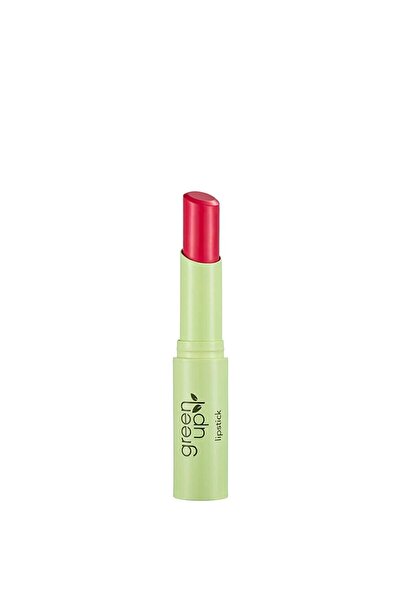 Flormar Kremsi Dokulu Yoğun Pigmentli Vegan Ruj - Green Up Lipstick - 004 Wıl...