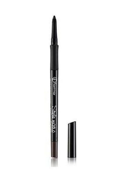 Flormar Waterproof Elevator Eye Pencil (Intensive Brown) - Stylematic Eyeliner - S01 -8690604190485