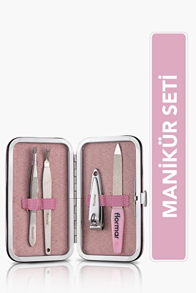 Flormar 4'lü Manikür Seti (TIRNAK M.-TÖRPÜ-TIRNAK ETİ T.-CIMBIZ) - Manicure Set - 036 - 8690604598465