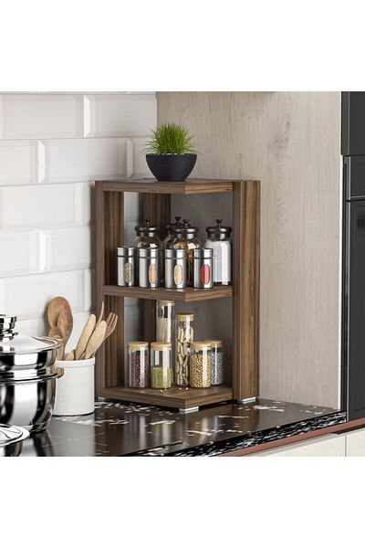 Betroya Roho Countertop Shelf - Walnut