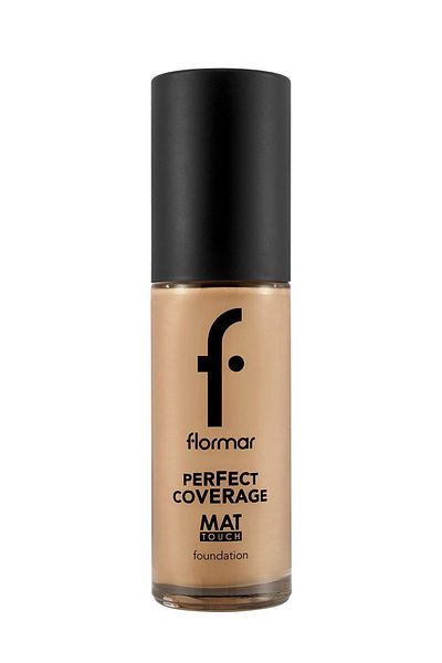 Flormar Matte Single Vitamin E Foundation - Matte Touch Foundation - 314 Light Beige -8682536057721