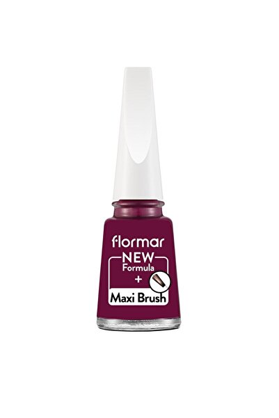 Flormar Klasik Parlak Bitişli Yüksek Pigmentli Oje - Nail Enamel-517 Chıc Raspberry New- 8682536036405