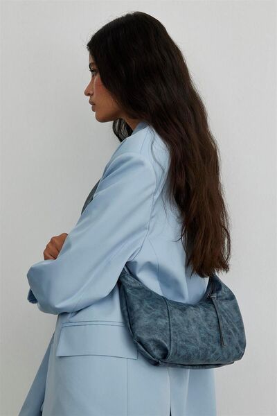 Suud Collection Masculine Blue Blazer Jacket