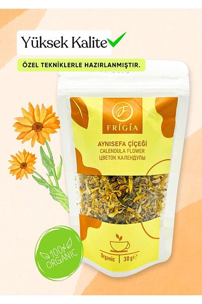 Frigia Calendula Flower - 100% Natural