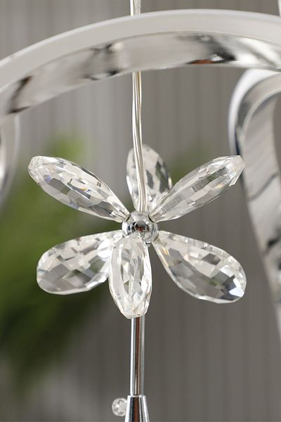 Limni Home LED كريستال تاج الثريا