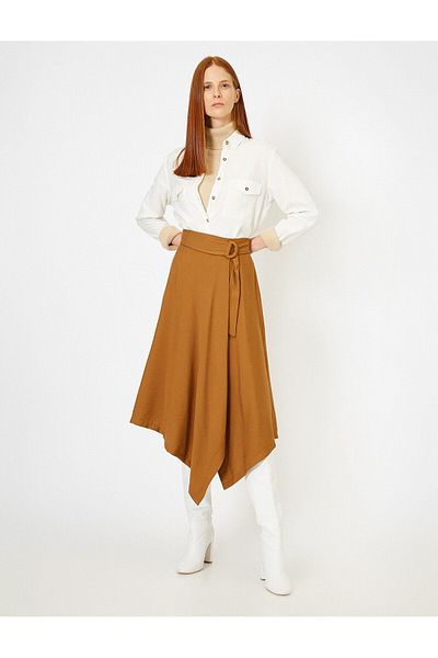 Koton Tie Waist Skirt