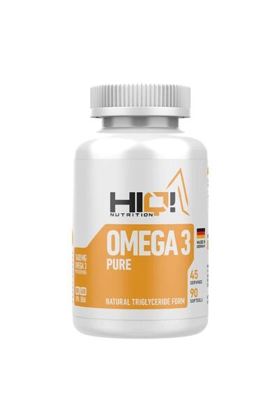 HIQ NUTRITION HIQ OMEGA 3 PURE 90 SOFTGELS