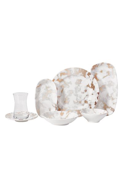 KORKMAZ Doğa Collection 26 Piece Breakfast Set = Original Product