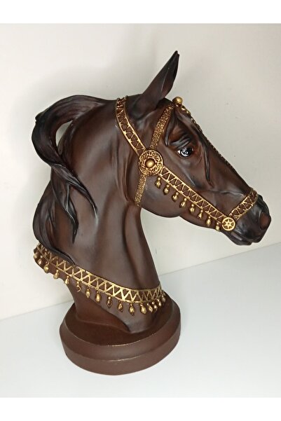 IremTasarimAtolyesi Ev Dekorasyon At Kafası Büst Dekoratif Aksesuar Özel Tasarım