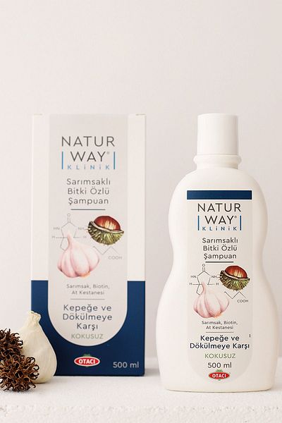 Otacı Otacı Naturway Clinical Garlic Anti-Dandruff and Loss Shampoo 500 ml