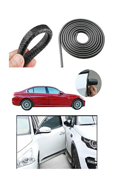 XMOD Araç Kapı Koruma Çizilme Çarpma Önleyici Yeni Nesil Fitil 5 Metre Siyah