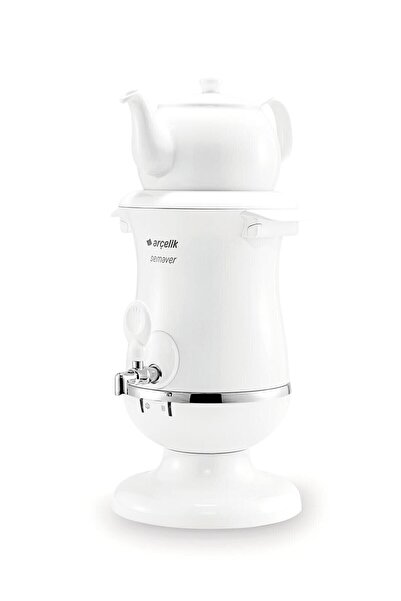 easytekno Arçelik K 3285 P Porselen Demlikli Semaver