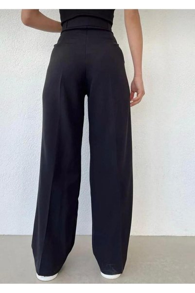 sushe Wander's Wide Leg High Waist Palazzo Pants