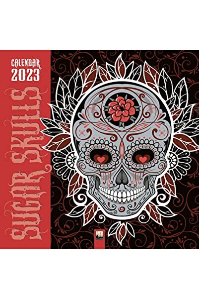 Hachette تقويم حائط جماجم السكر 2023