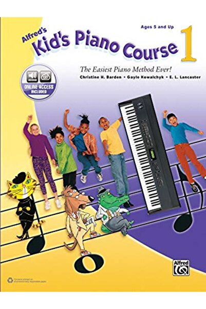 Faber Music Ltd. دورة البيانو للأطفال من ألفريد 1 أسهل طريقة للعزف على البيان...