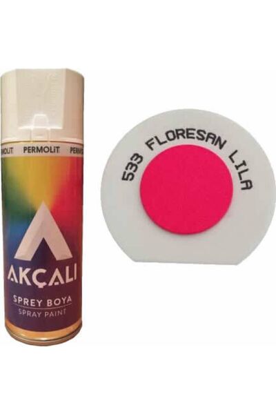 Akçalı Floresan Lila Sprey Boya 533 400ml