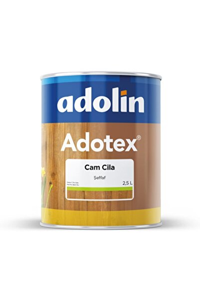 ADOLİN Adotex Cam Cila Parlak-parke Verniği 0.75 Lt