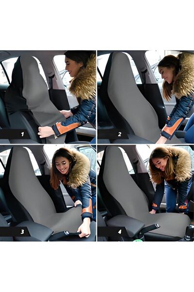 Genel Markalar Fiorino Uyumlu Tüm Araçlara Uygun A Kalite Pratik Oto Koltuk K...