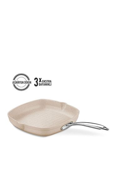 KORKMAZ Korkmaz A1268 Granita quadratische Grillpfanne 28 x 28 cm