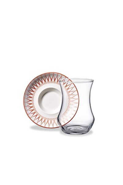 KORKMAZ Lorena Collection 12 Parça Çay Bardak Seti A8737-8