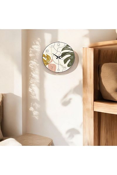 Muyika Design Muyika Spring Bombe Real Glass Silent Mechanism 36cm Wall Clock Pds-36