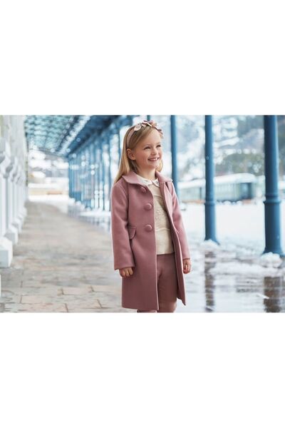 MAYORAL 4484 KIZ ÇOCUK KLASİK KABAN