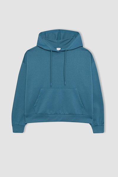 DeFacto Skuba Diver Sports Sweatshirt mit Kapuze – Passform B0962ax23wn