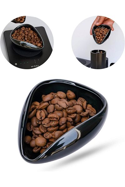 MIBRU Coffee Tea and Ceramic Doser Plate