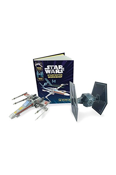 Harper Collins ورشة عمل Star Wars Starfighter اصنع مقاتلة Xwing و Tie الخاصة بك