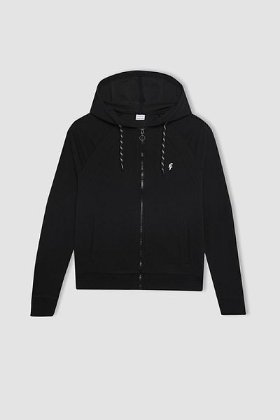DeFacto Regular Fit Hooded Sweatshirt Zippered B4660Ax24Sp