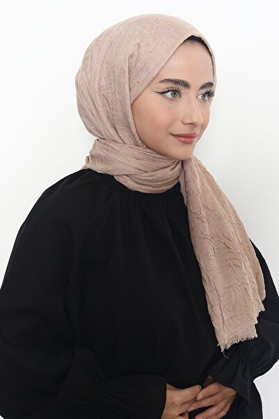 Mizge Scarf Bambu Kraş Cappuccino