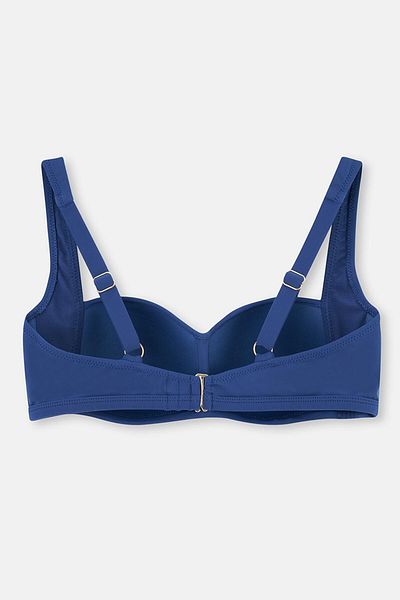 Dagi Erholendes Indigo-Bikinioberteil – Korsett